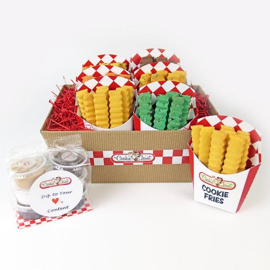 Cookie Fries Gift Basket - 6 Cartons