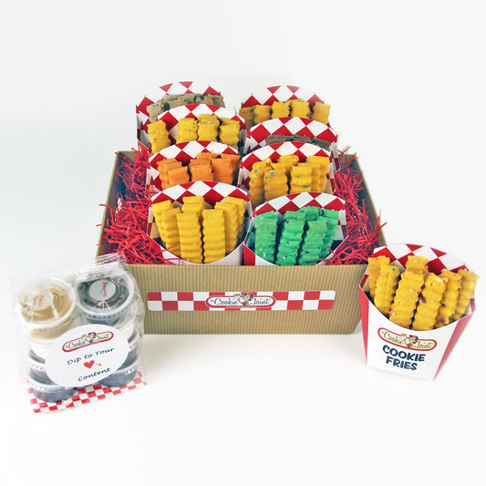 Cookie Fries Gift Basket - 8 Cartons