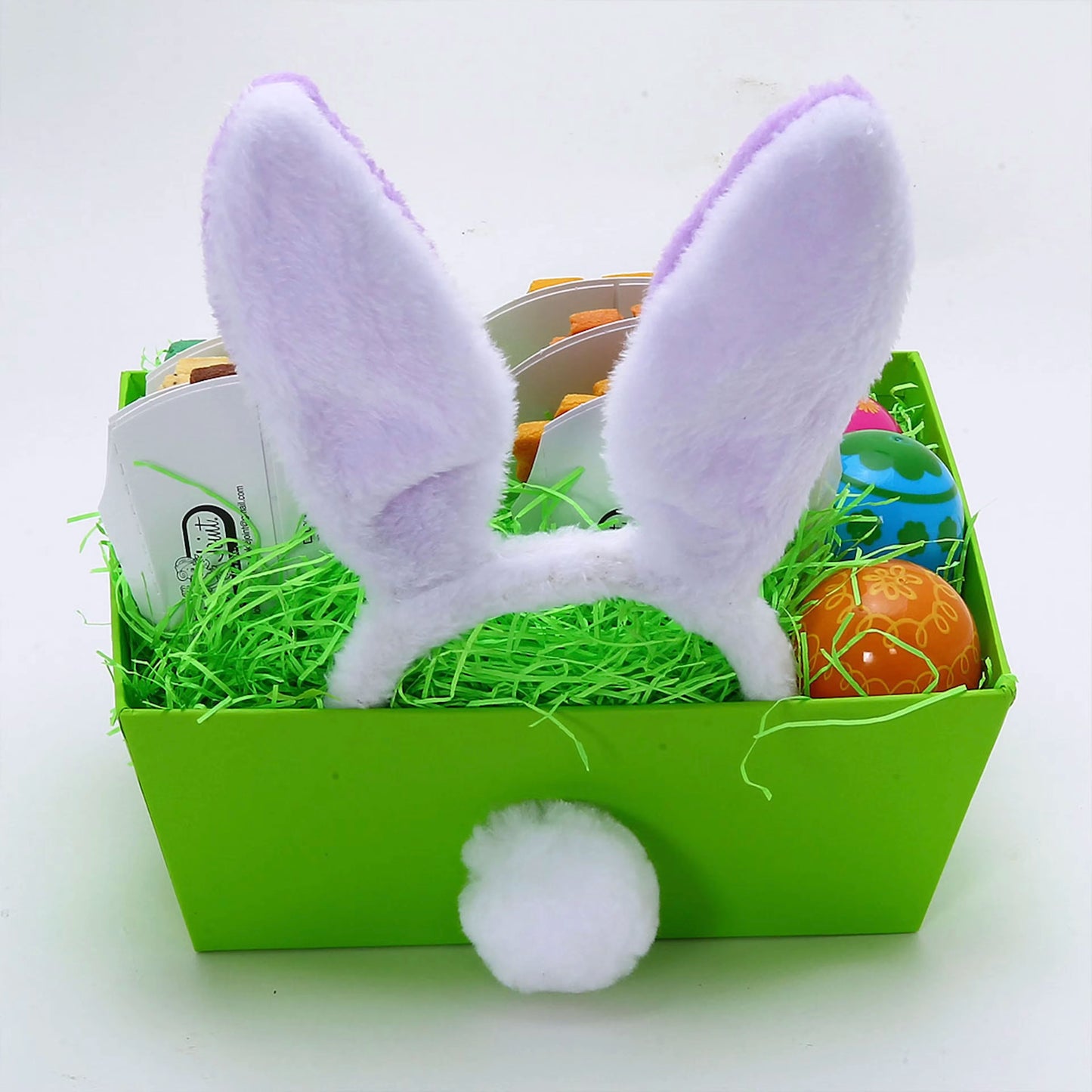 Easter Bunny Cookie Fries Gift Basket - 6 Cartons