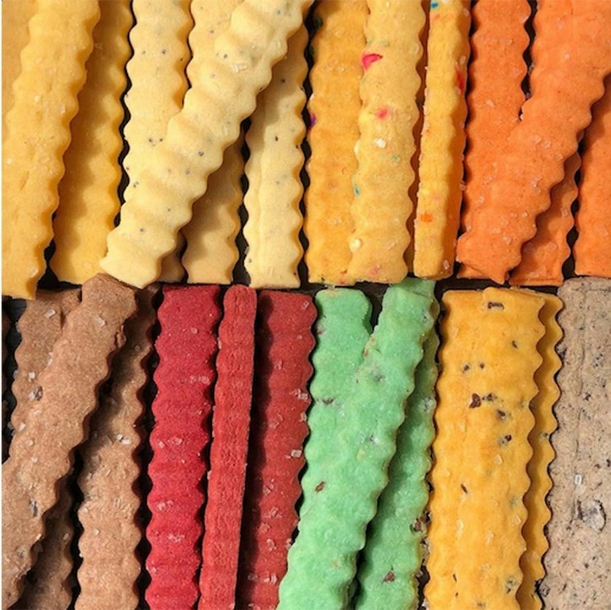 Pride Cookie Fries Gift Basket - 6 Cartons