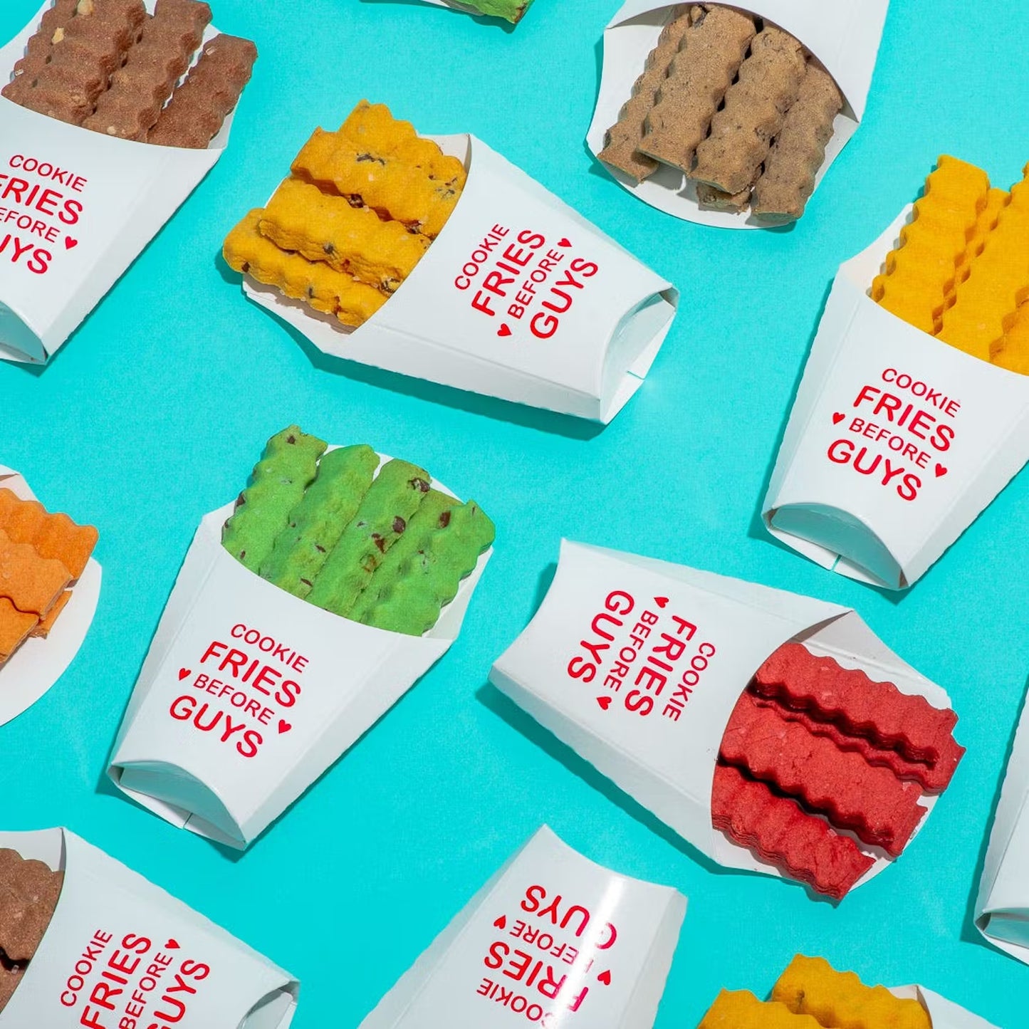 Fries Before Guys Basket - 9 Cartons Cookie Fries