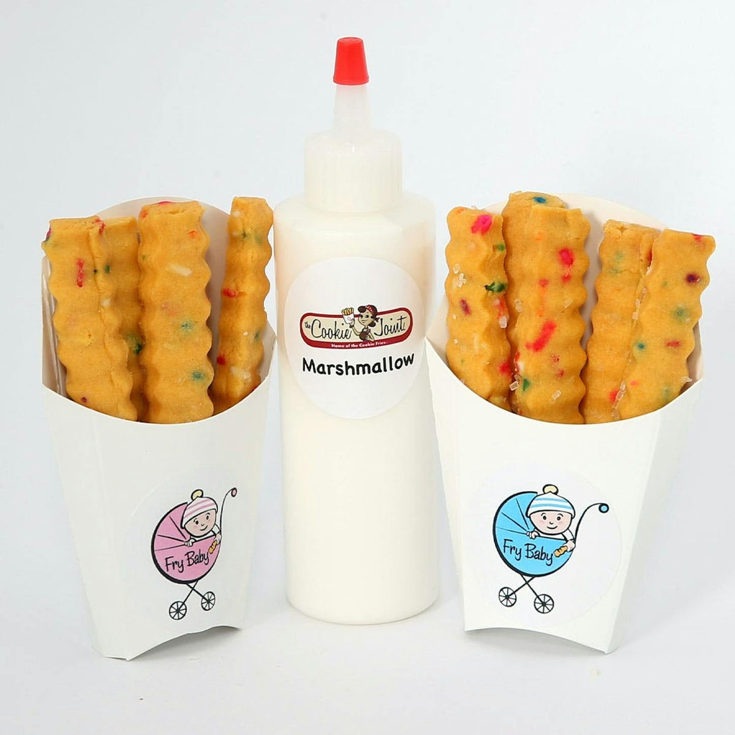 Fry Baby Basket - 12 Cartons Cookie Fries