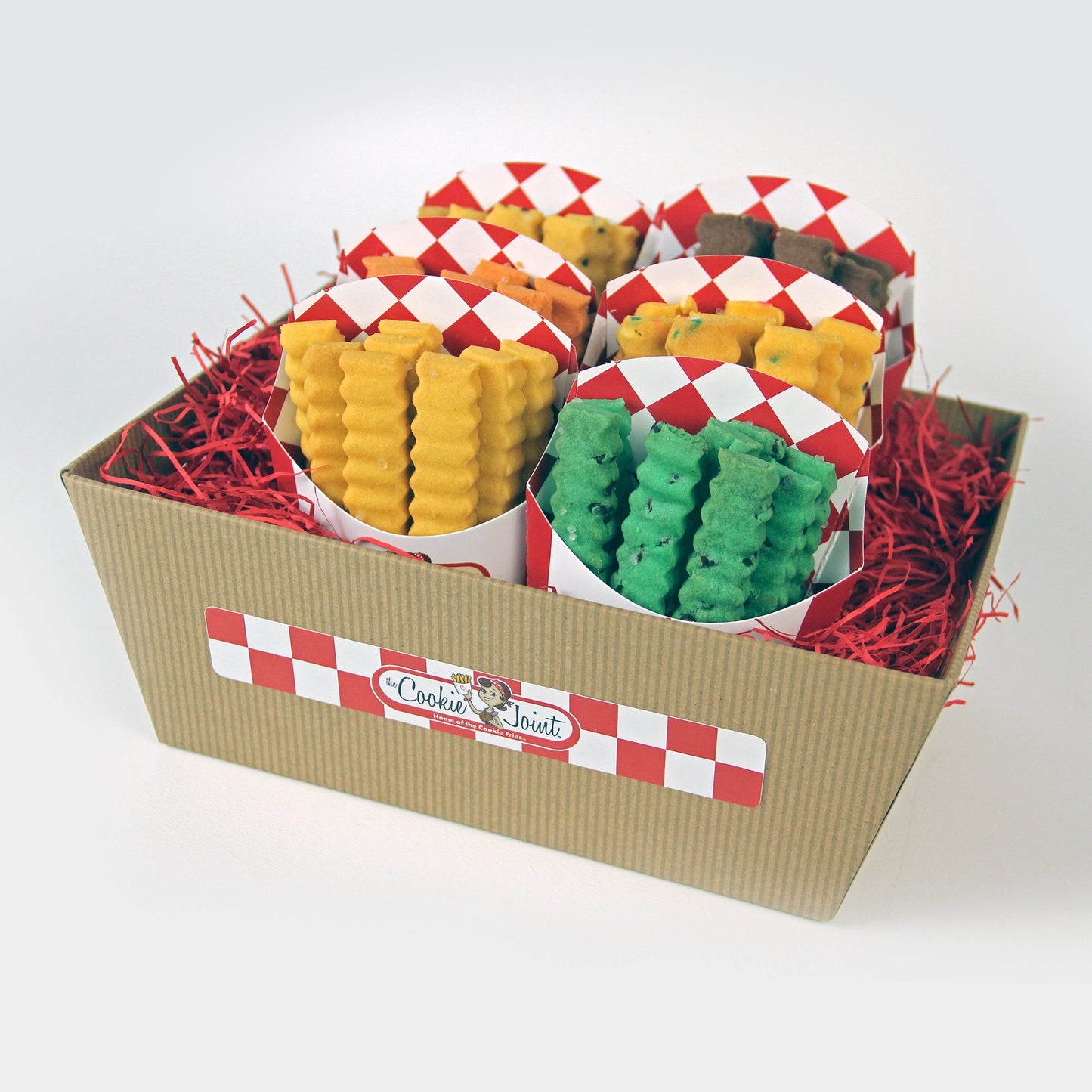 Gift Basket - 6 Cartons Cookie Fries