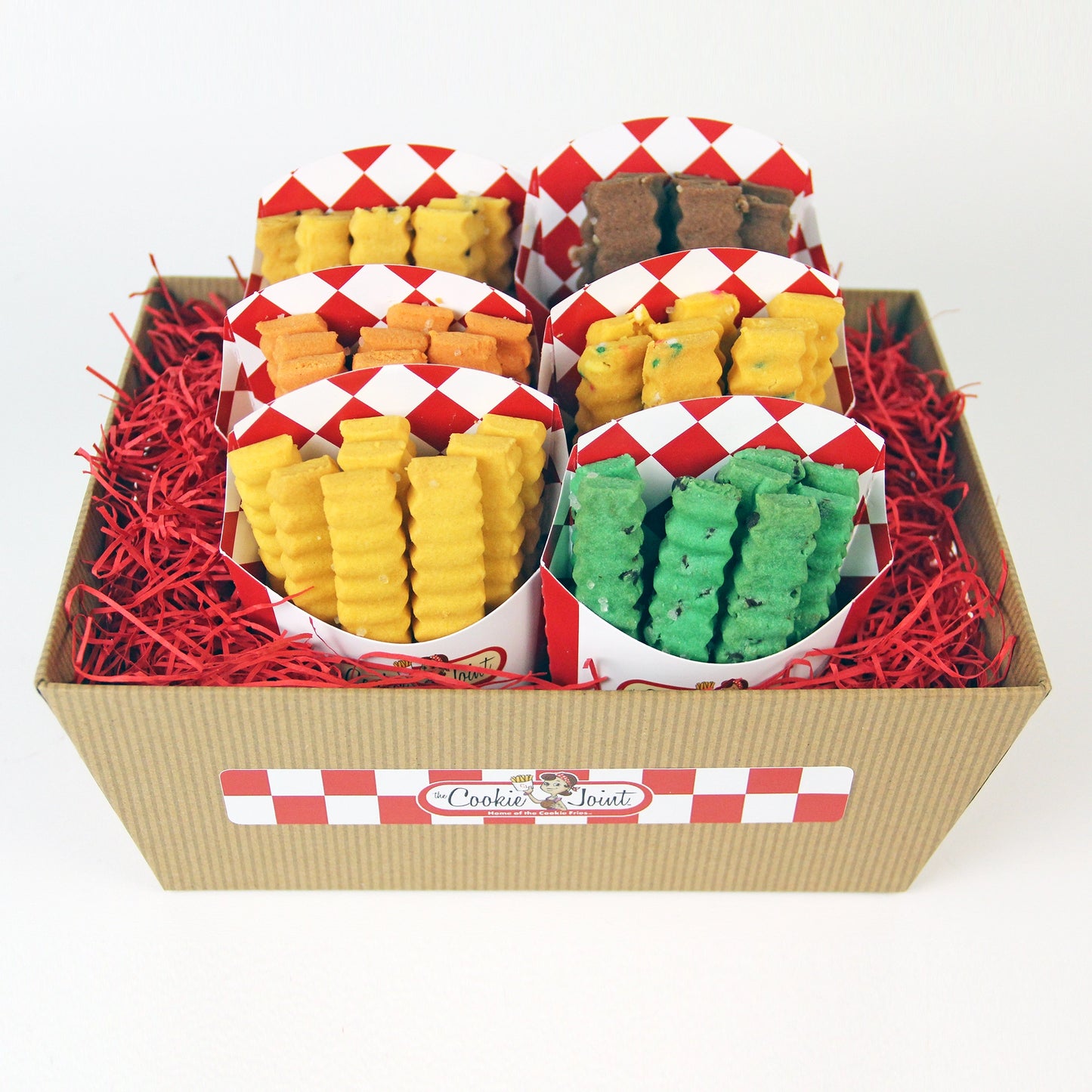 Gift Basket - 6 Cartons Cookie Fries