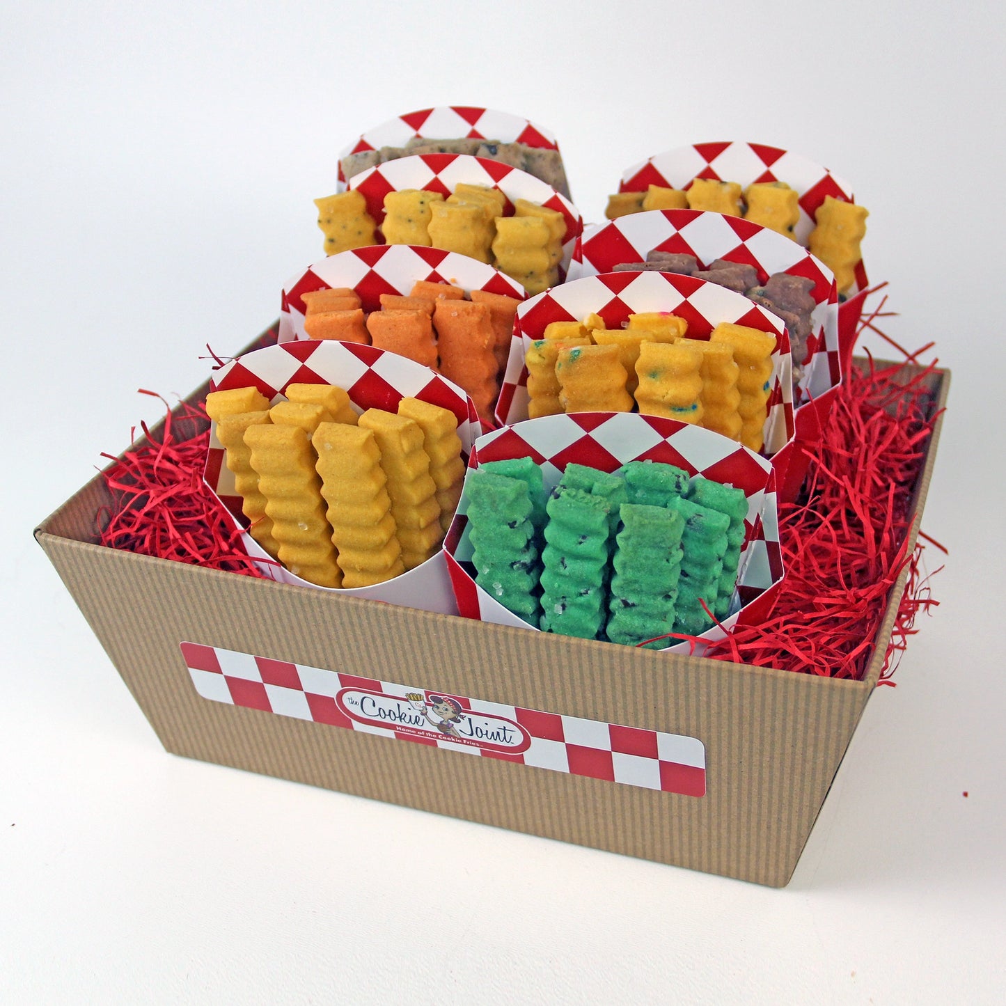 Gift Basket - 8 Cartons Cookie Fries