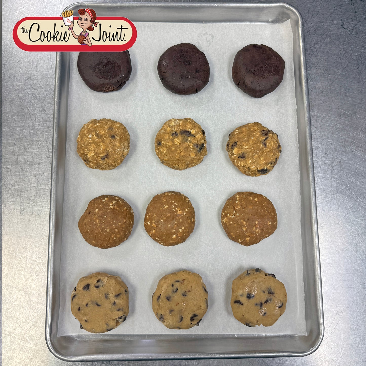 Bake Your Own Gourmet Cookies (Frozen Cookie Dough) 12 Count  **PICK UP ONLY