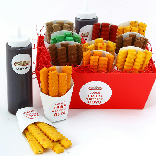 Fries Before Guys Basket - 9 Cartons Cookie Fries