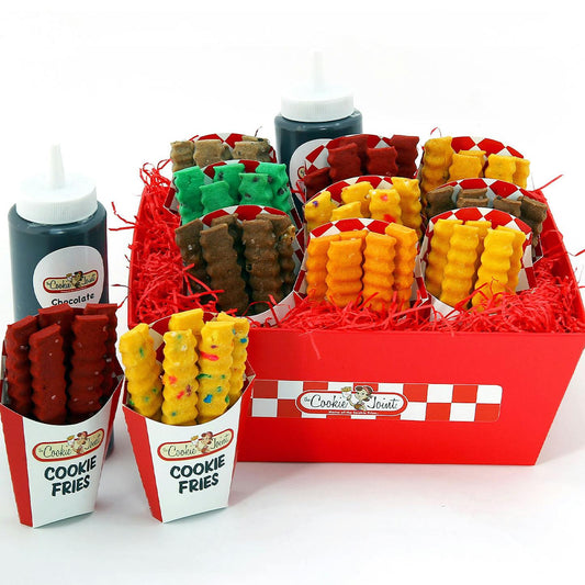 Mini Sampler Basket - 9 Cartons Cookie Fries