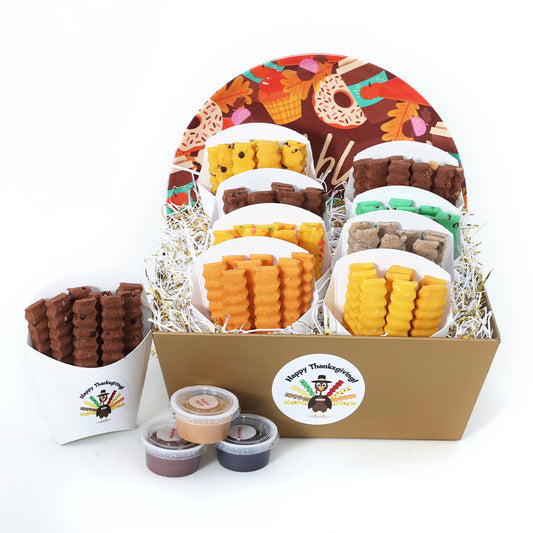 Cookie Fries Thanksgiving Gift Basket – 8 Cartons